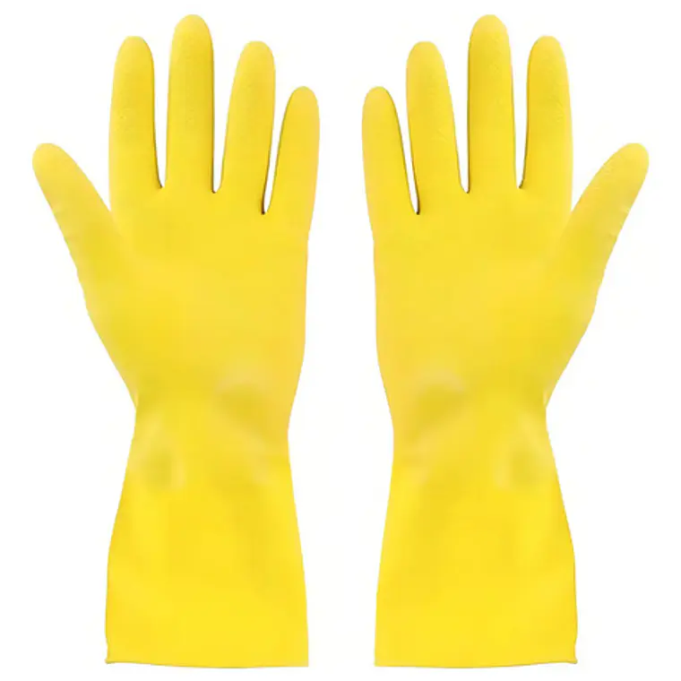 Guantes De Limpieza Domestico De Latex Tresor Talla L -1 Par 2