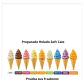 Preparado Para Helados Soft Calo 1l Sabor Naranja Únicos - Miniatura 7