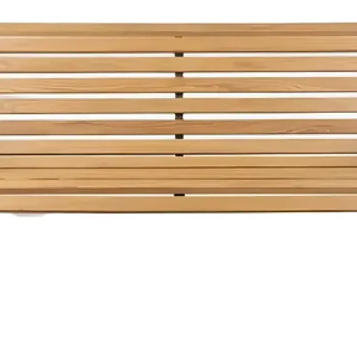 Escaño De Plaza 1.26cm Madera Y Acero Envío Gratis Iva Inc 1