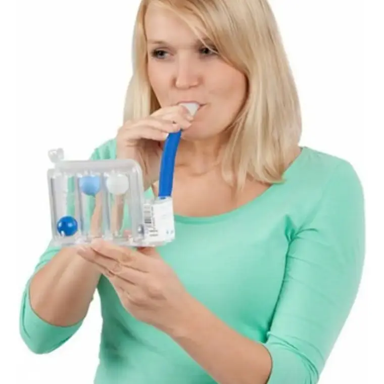 Ejercitador Pulmonar Respiratorio Espirometro 600ml - 1200ml 3