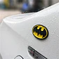 Logo Chapita Batman Metálica Para Auto 8.5cm - Miniatura 5