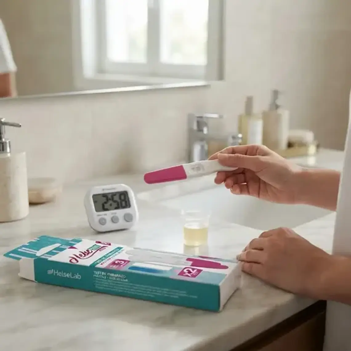 Test de embarazo Helse Plus 3