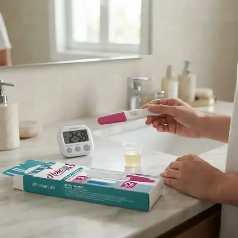 Test de embarazo Helse Plus 3