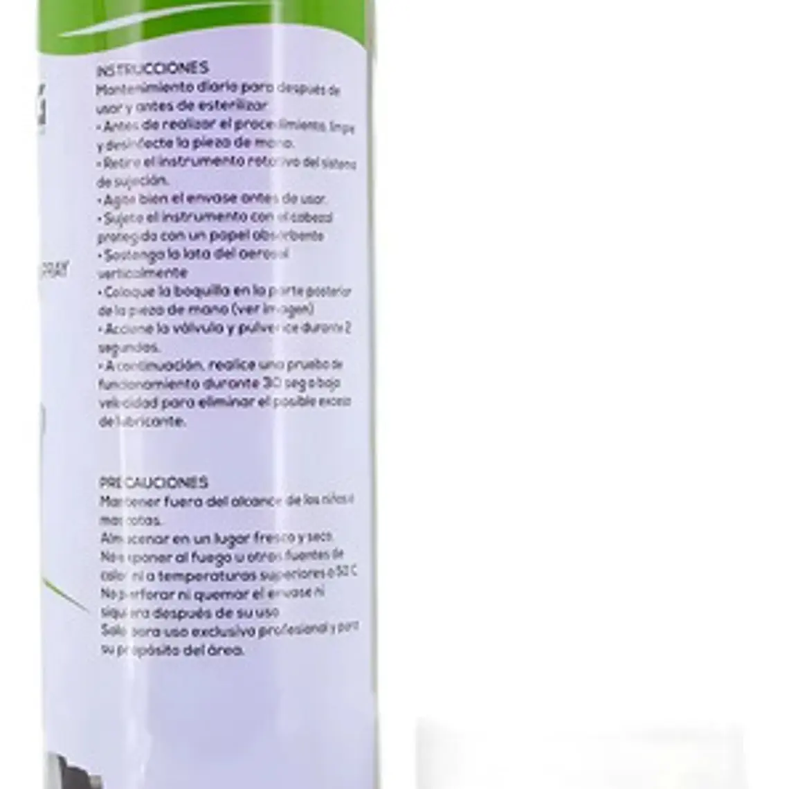 Aceite Lubricante Spray Para Piezas De Mano Machtig 3