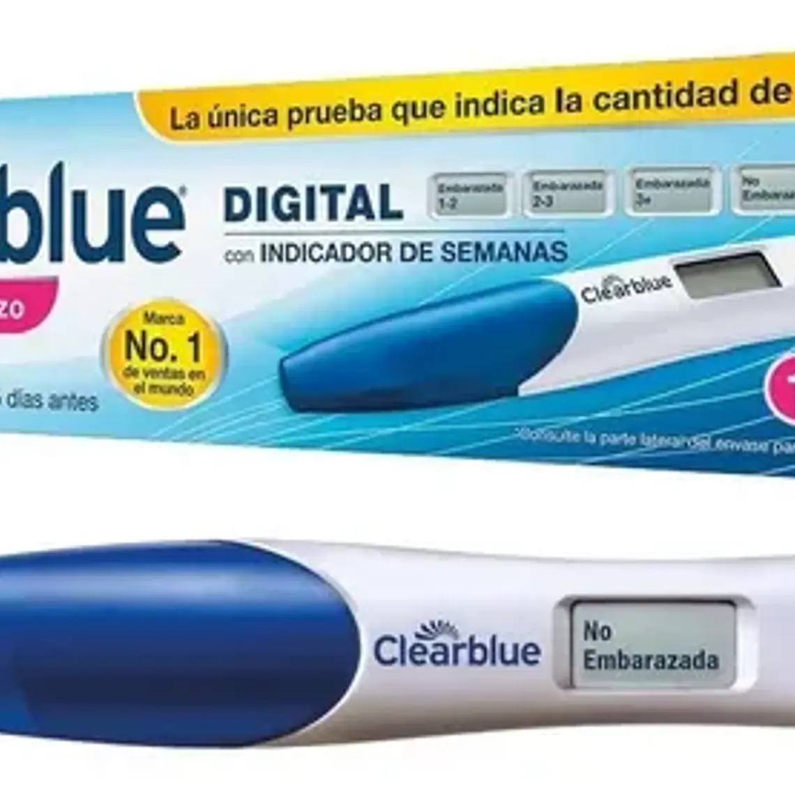 Test de embarazo Clearblue Prueba de Embarazo 8 en varilla 5