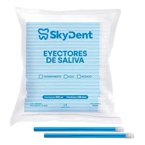 Eyectores De Saliva 100u Skydent