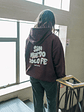 HOODIE CAFÉ - SIN MIEDO - BOXY FIT - Miniatura 6