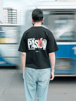 POLERA - EDICIÓN LIMITADA - PASIÓN - IVC - BOXY FIT