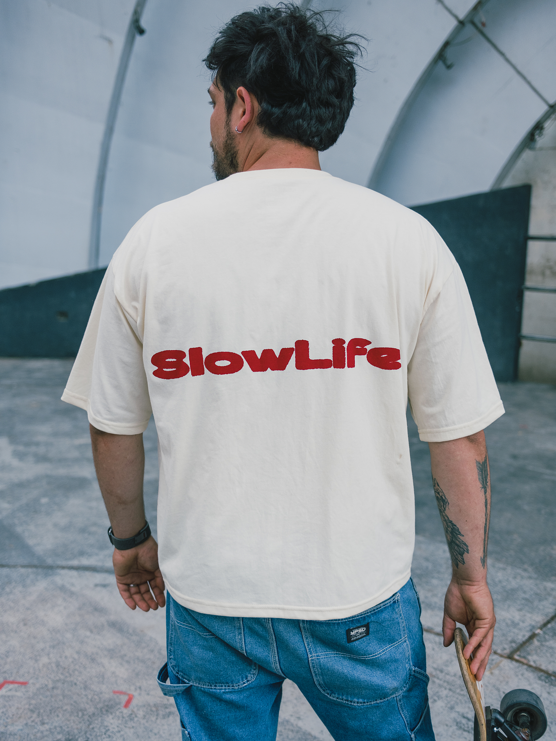 POLERA CRUDO - SLOW LIFE - BOXY FIT 2