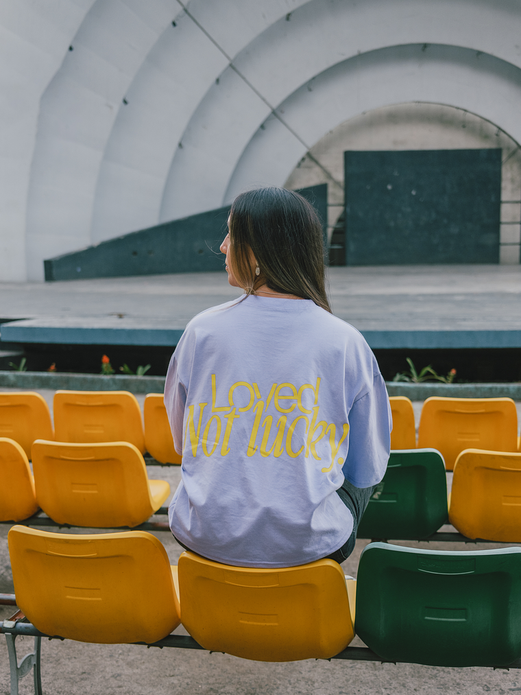 POLERA LILA CLARO - LOVED - BOXY FIT 8