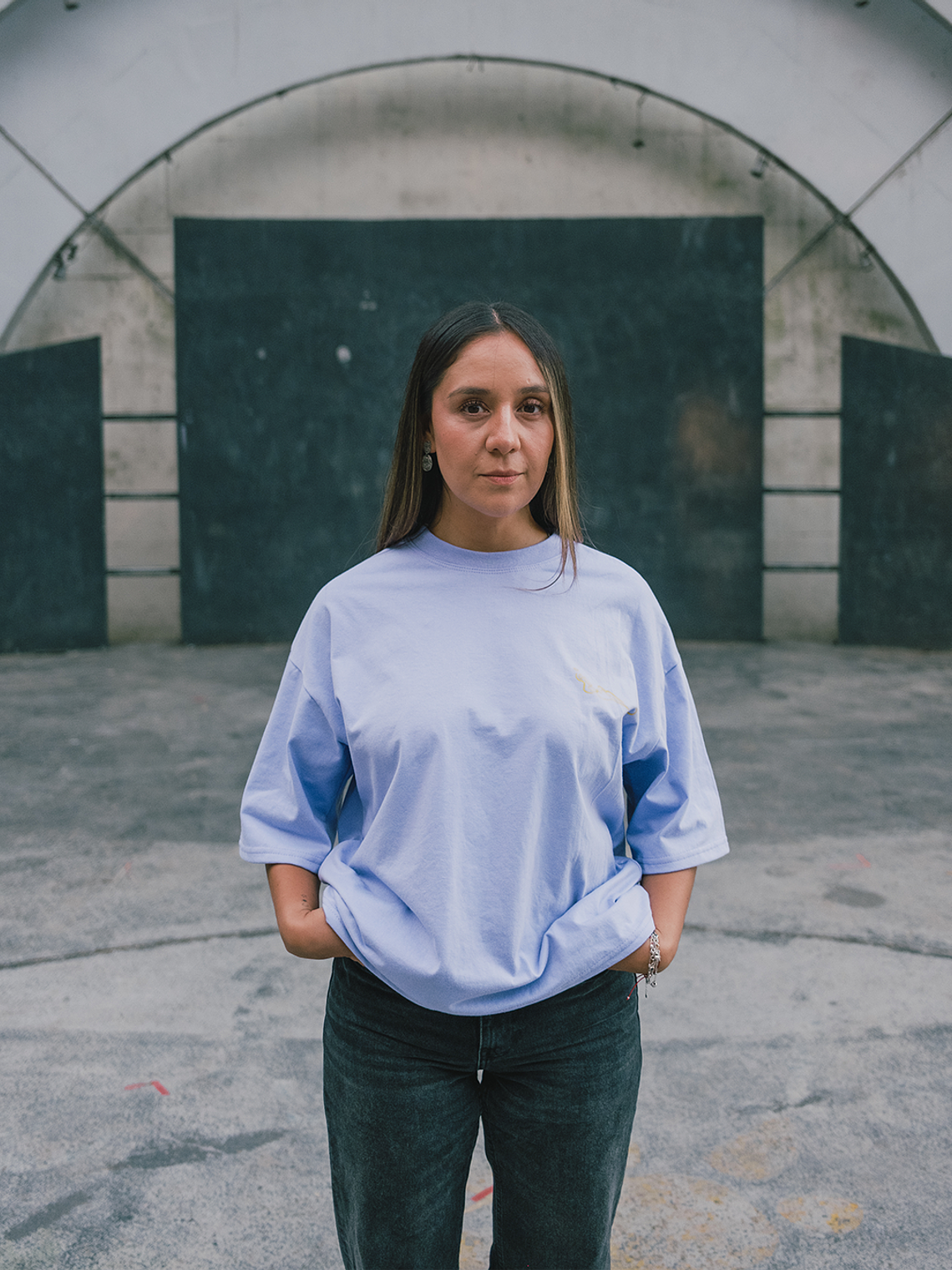 POLERA LILA CLARO - LOVED - BOXY FIT 1