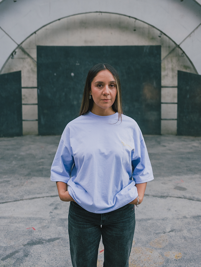 POLERA LILA CLARO - LOVED - BOXY FIT 1