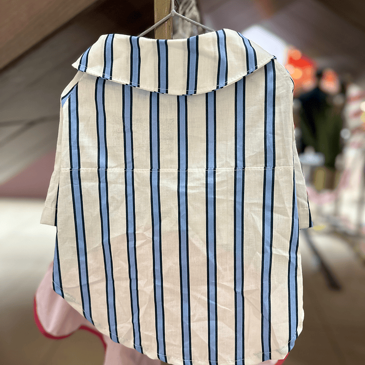 Guayabera Lineas Azules  1