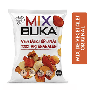 BUKA MIX VEGETALES ORIGINAL 100% ARTESANALES (90 g)