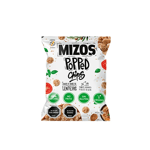 MIZOS POPPED CHIP LENTEJA TOMATE ALBAHACA (20g)