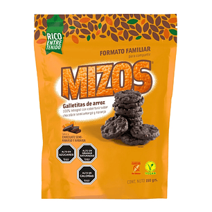 MIZOS CHOCOLATE NARANJA FAMILIAR  (150g)