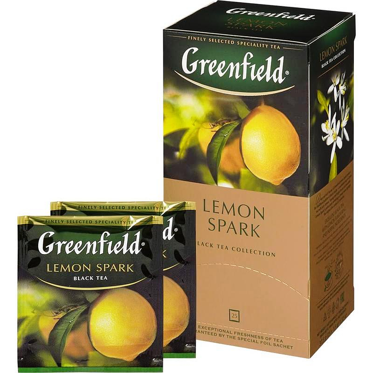 Té Negro Greenfield Lemon Spark - CATEDRAL 1