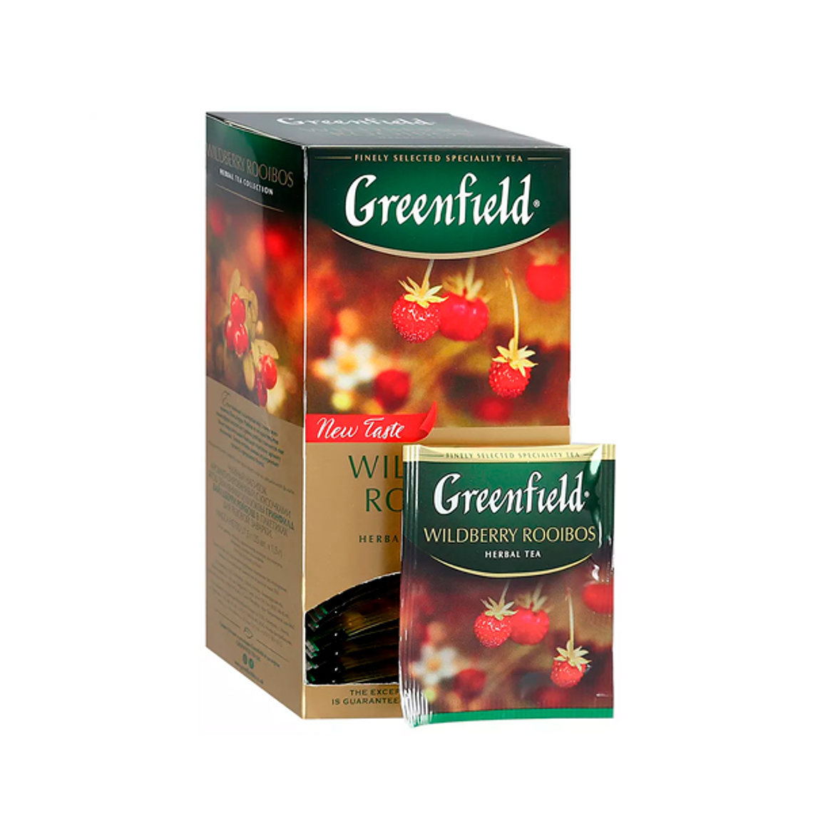 INFUSIÓN HERBAL WILDBERRY ROOIBOS GREENFIELD - CATEDRAL 1