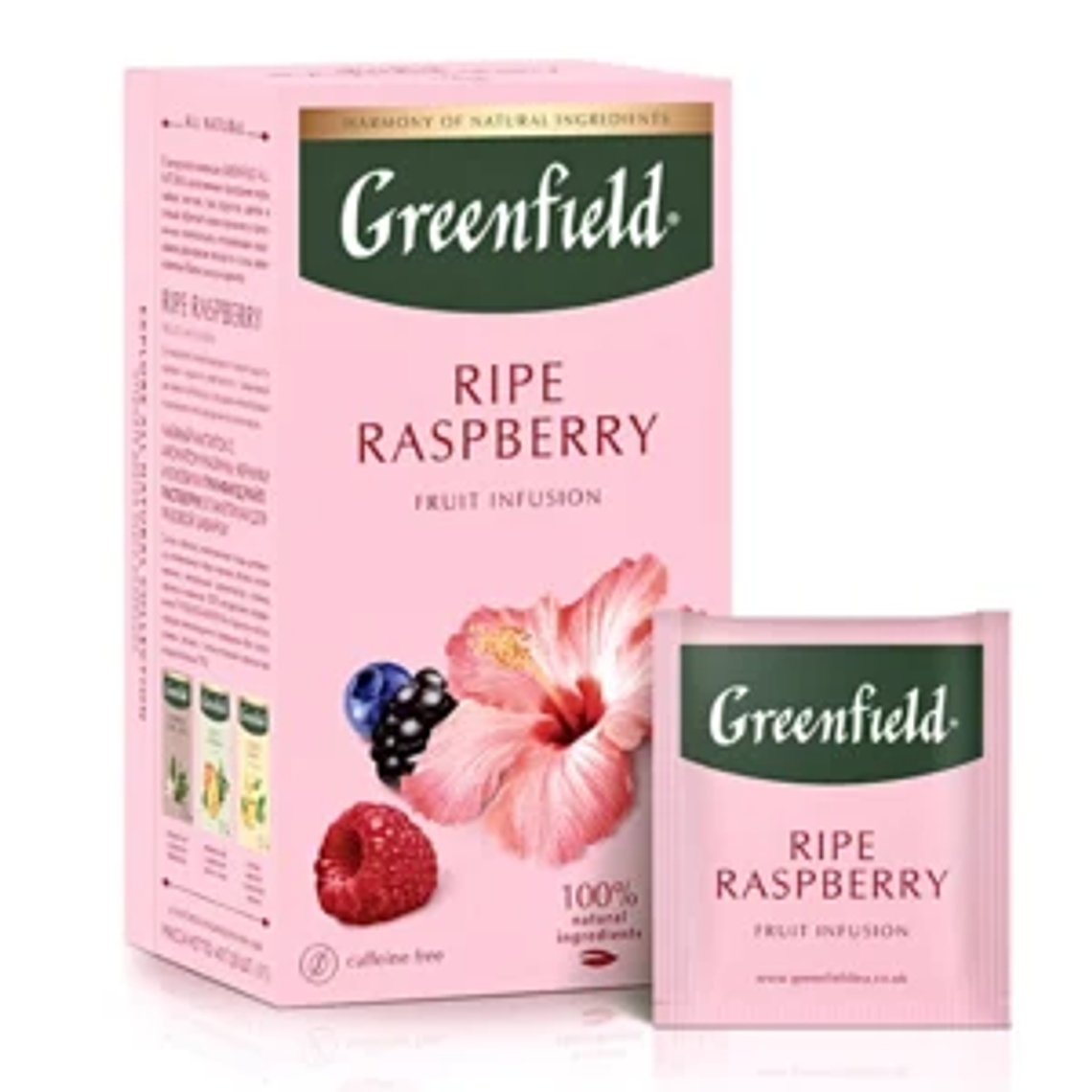 INFUSIÓN FRUTAL RIPE RASPBERRY GREENFIELD - CATEDRAL 1