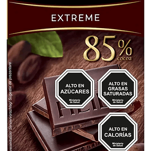 BARRA CHOCOLATE 85% CACAO HEIDI DARK EXTREME - TRAIGUÉN