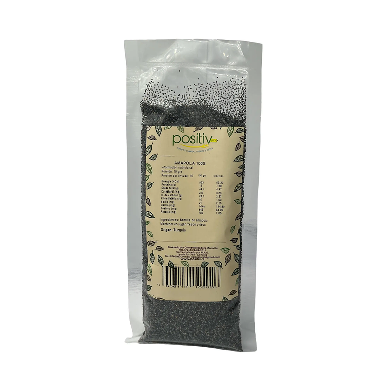 SEMILLA AMAPOLA 100GR POSITIV - CATEDRAL 1