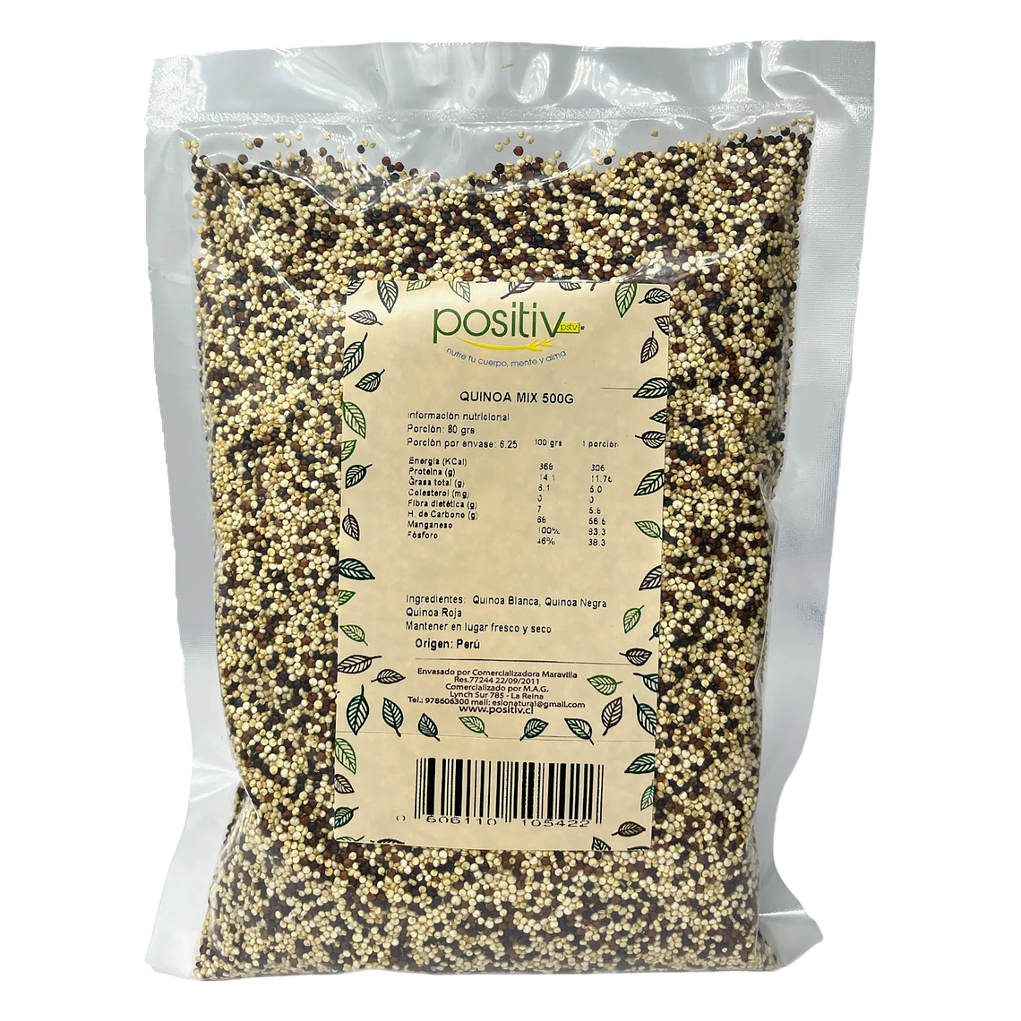 QUINOA REAL MIXTA 500GR POSITIV - CATEDRAL 1