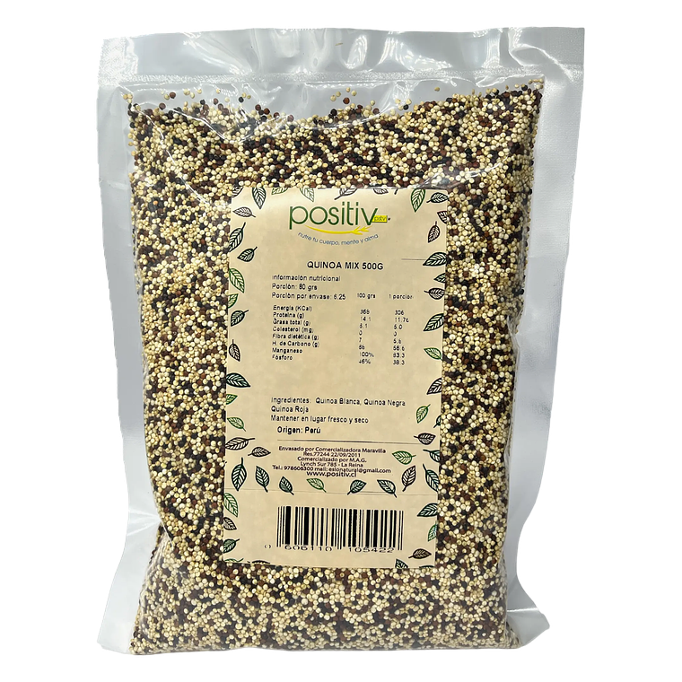 QUINOA REAL MIXTA 500GR POSITIV - CATEDRAL 1