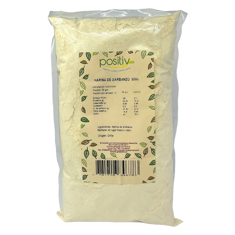HARINA DE GARBANZO 500GR POSITIV - CATEDRAL 1