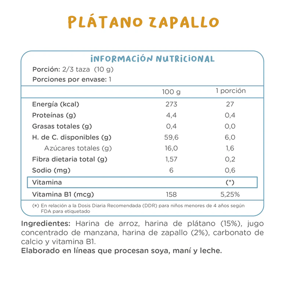 PUFFS KUNA FOODS PLÁTANO ZAPALLO 10 G - CATEDRAL 3