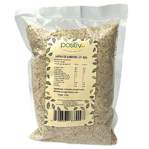 HARINA DE ALMENDRA CON PIEL 500G POSITIV - CATEDRAL