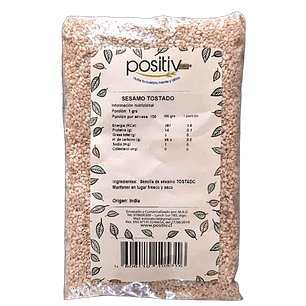 SÉSAMO TOSTADO 100GR POSITIV - CATEDRAL