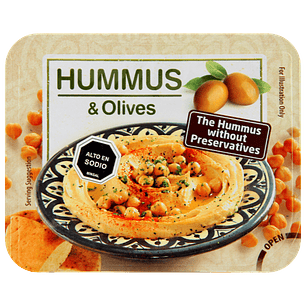 HUMMUS & OLIVA RED SPOON 100 G - CATEDRAL