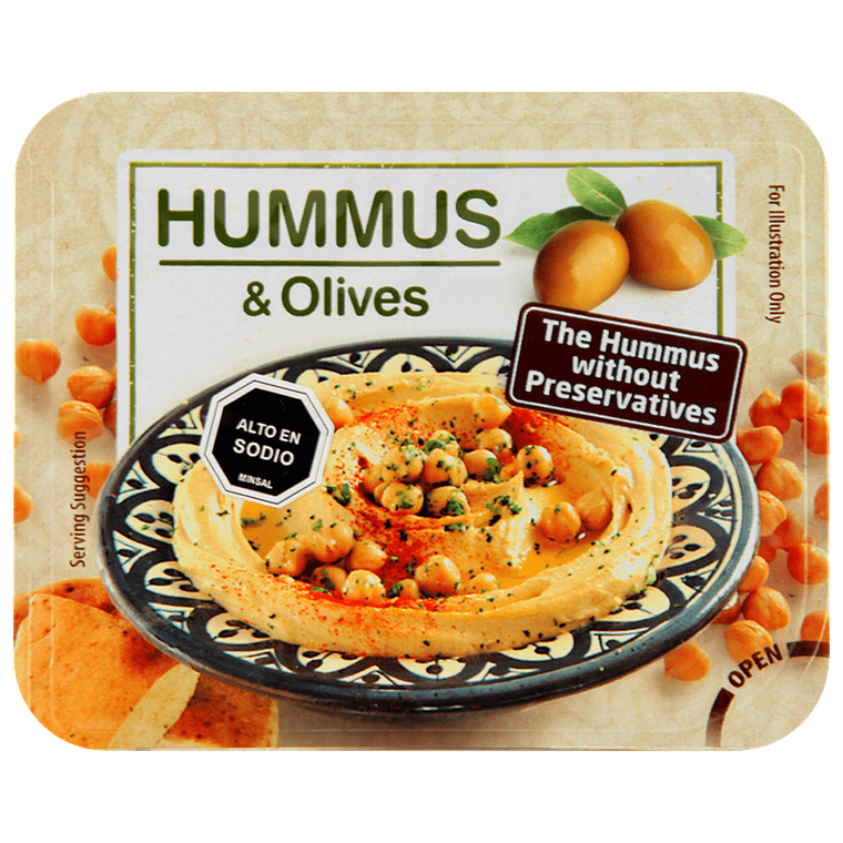 HUMMUS & OLIVA RED SPOON 100 G - TRAIGUÉN 1