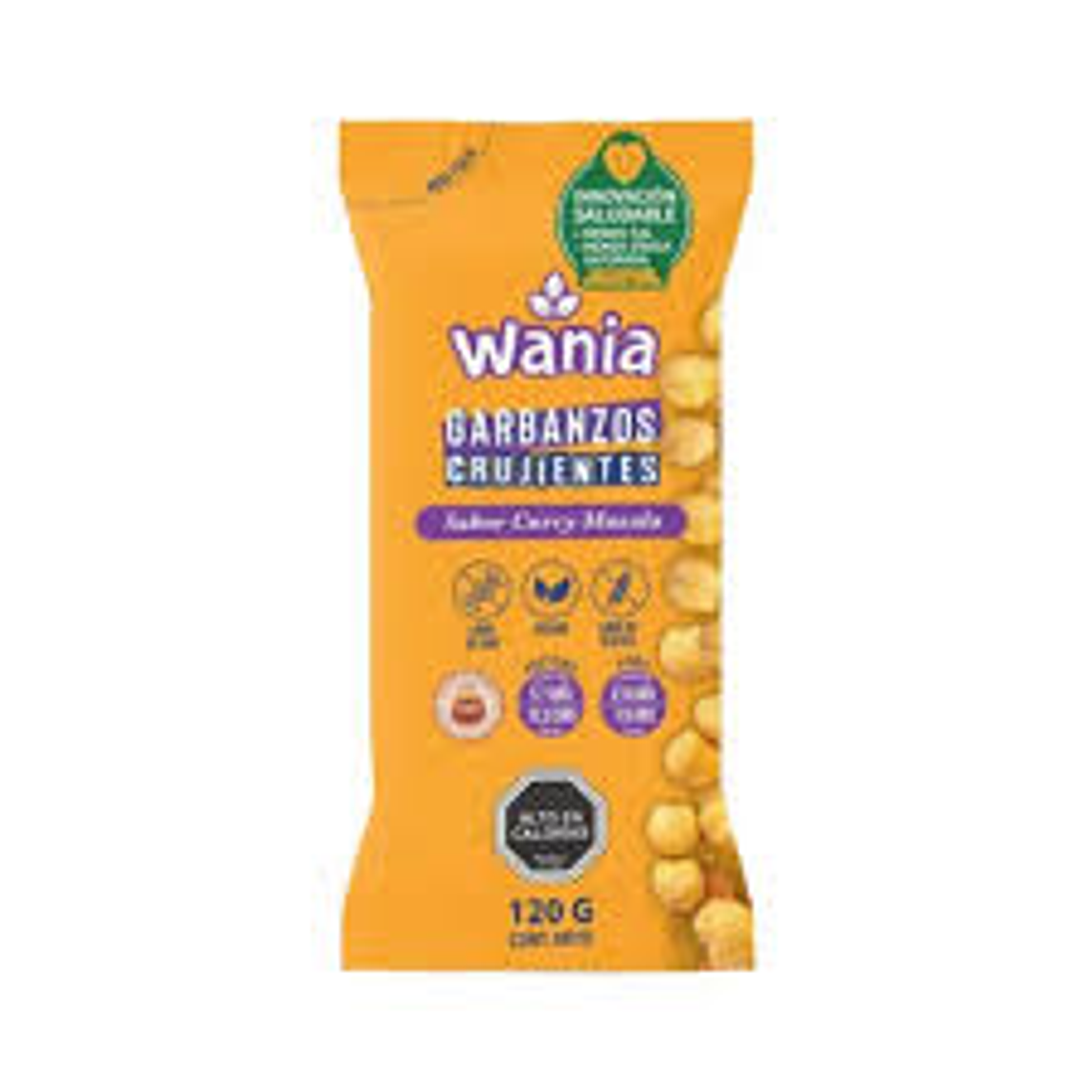 WANIA GARBANZOS SAL HIMALAYA SIN GLUTEN 120 GRS - CATEDRAL 1