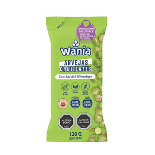 WANIA ARVEJAS SAL HIMALAYA SIN GLUTEN 120 GRS - CATEDRAL
