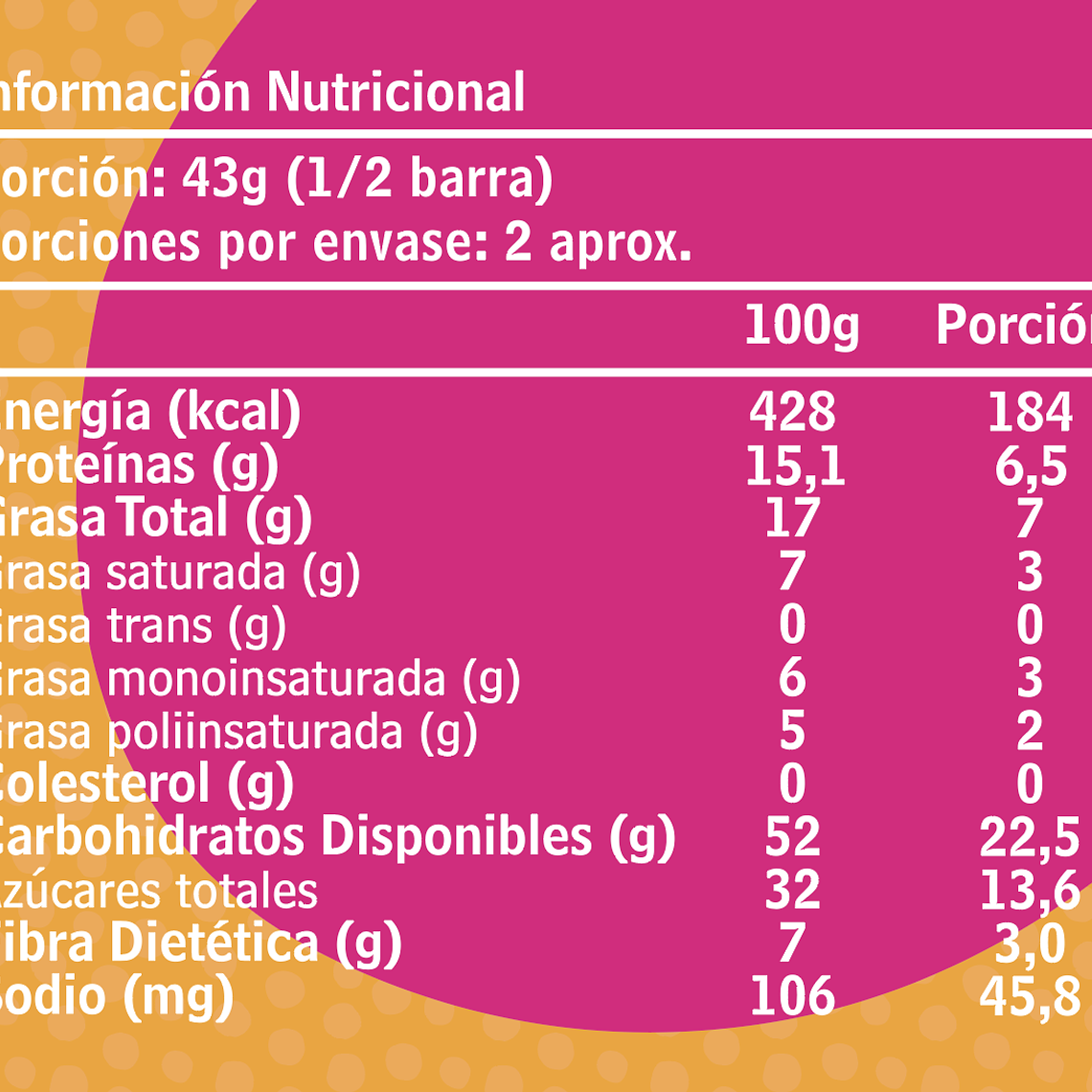 BARRITA ENERGÉTICA XL CLÁSICA - CATEDRAL 2