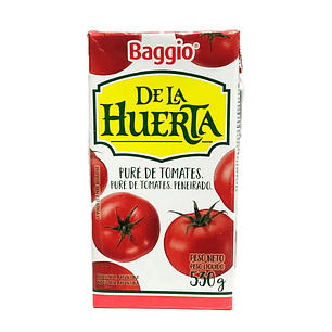 BAGGIO PURÉ DE TOMATE LA HUERTA SIN GLUTEN 530 G - CATEDRAL