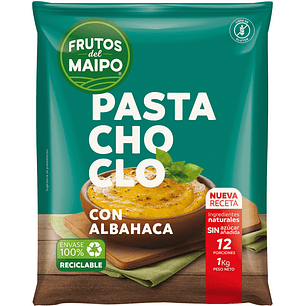 PASTA DE CHOCLO CON ALBAHACA 1 KG - CATEDRAL