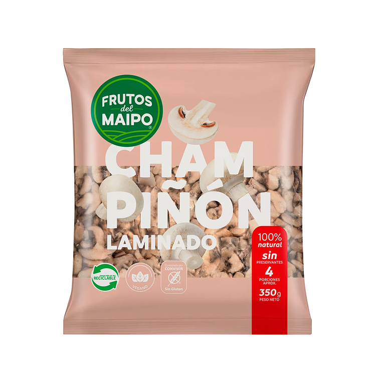 CHAMPIÑÓN LAMINADO 350 G - CATEDRAL 1