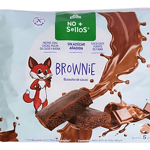 BROWNIE NUTRISA 5 UDS 200 g - CATEDRAL
