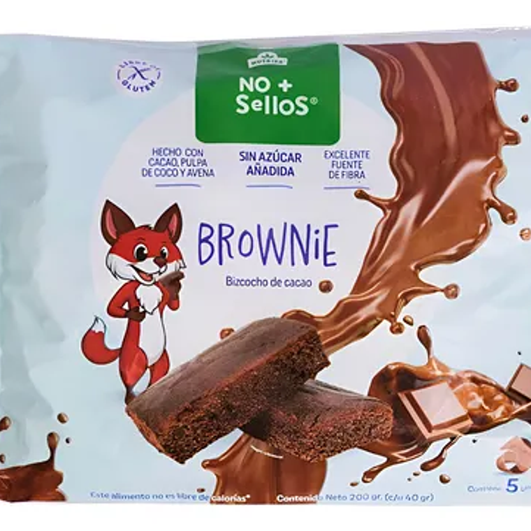 BROWNIE NUTRISA 5 UDS 200 g - CATEDRAL 1