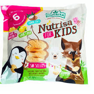 GALLETITAS NUTRISA KIDS SURTIDO 6 UNIDADES - TRAIGUÉN