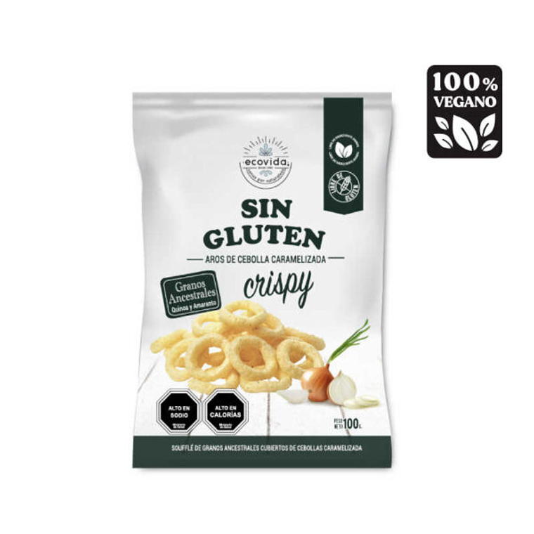 SNACK SIN GLUTEN AROS DE CEBOLLA CARAMELIZADA - CATEDRAL 1