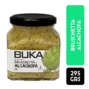 BUKA BRUSCHETTA DE ALCACHOFA 295 GRS - CATEDRAL