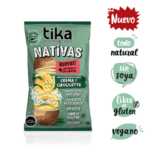 TIKA NATIVAS CREMA Y CIBOULETTE 150G - CATEDRAL