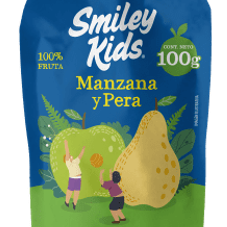 SMILEY KIDS CONV MANZANA PERA 100 G - CATEDRAL 1