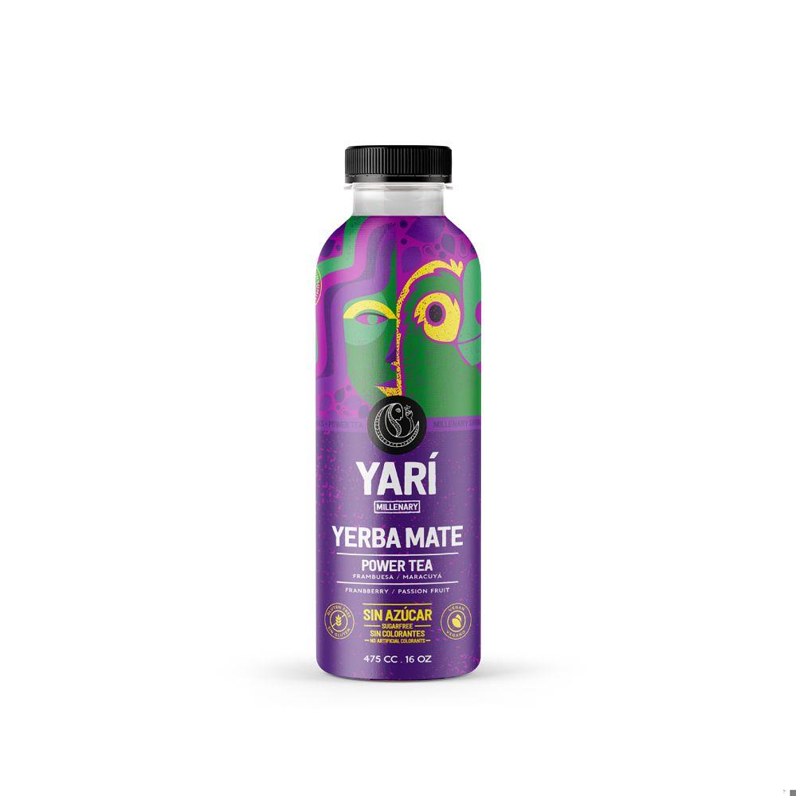 YARI YERBA MATE POWER TEA FRAMBUESA MARACUYÁ 475 ML - CATEDRAL 1
