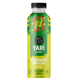 YARI YERBA MATE POWER TEA LIMONADA MATCHA 475 ML - CATEDRAL