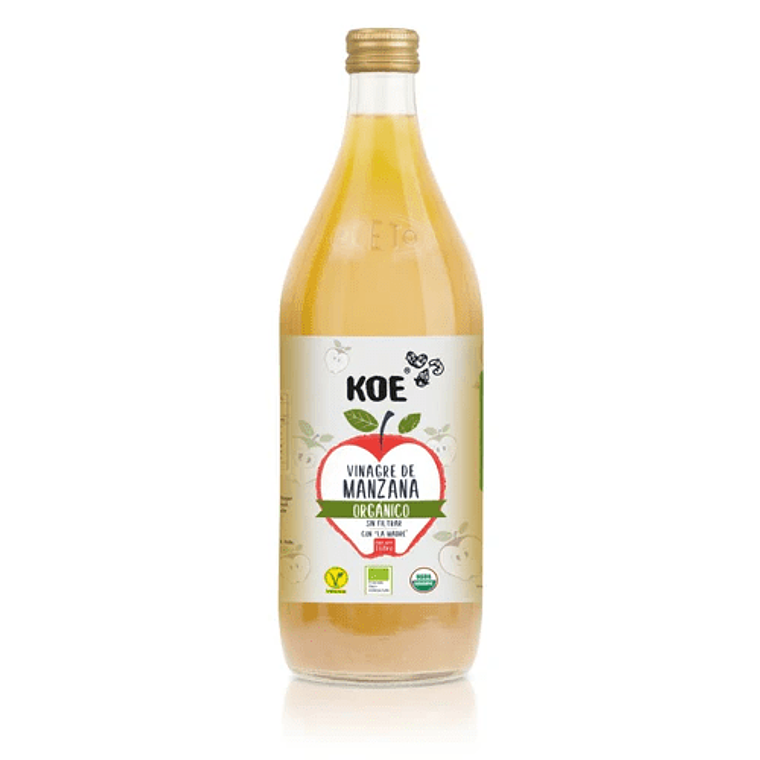 KOE VINAGRE DE MANZANA ORGÁNICO 1 LT - CATEDRAL 1