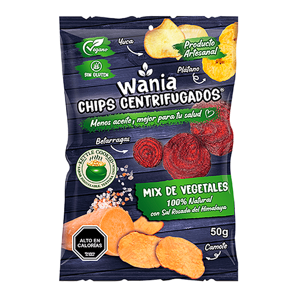 WANIA MIX VEGETALES SIN GLUTEN 50 GRS - CATEDRAL 1